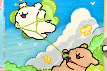 193+ Mẫu vẽ tranh thả diều đẹp gợi lại bầu trời tuổi thơ