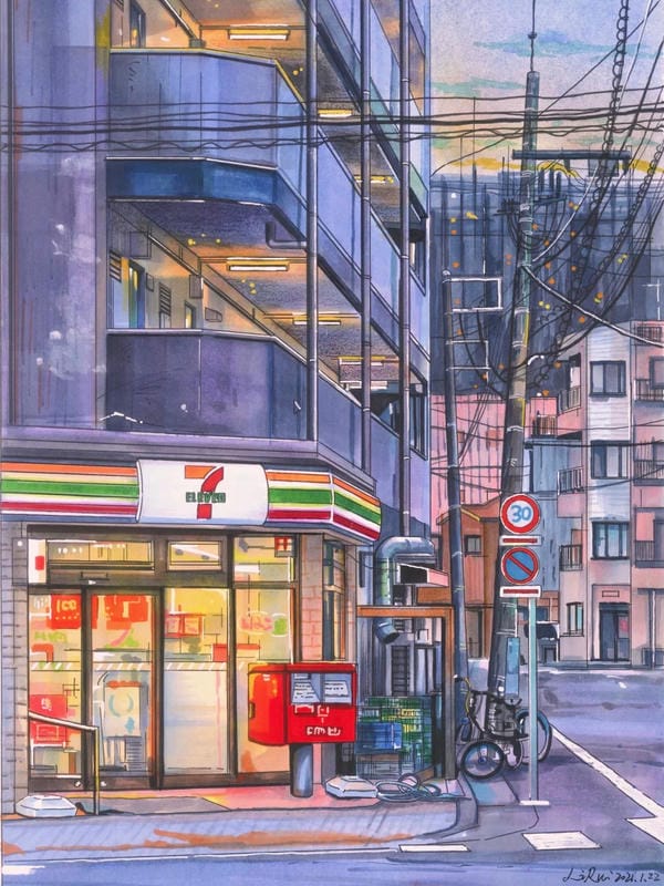 vẽ tranh thành phố xanh tương lai đơn giản