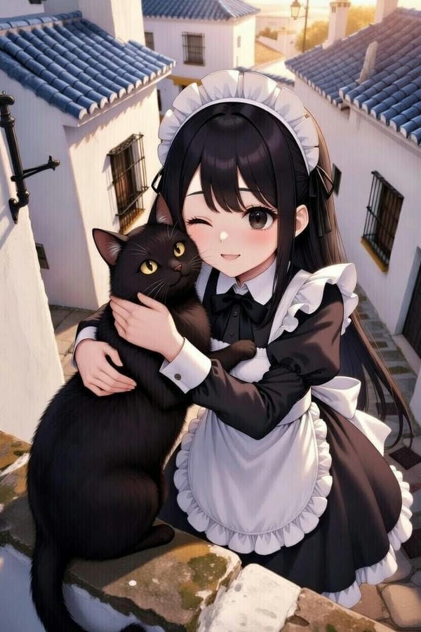 ảnh anime hầu gái 1