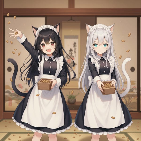 ảnh anime hầu gái 11