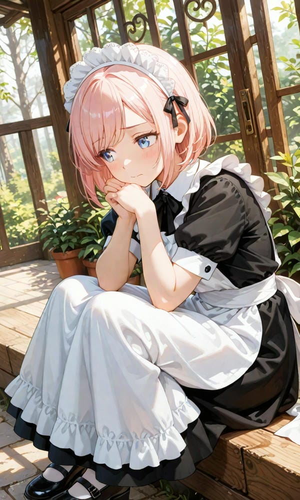 ảnh anime hầu gái 15