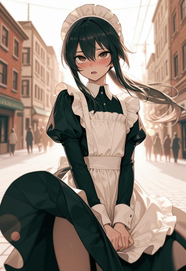 ảnh anime hầu gái 28