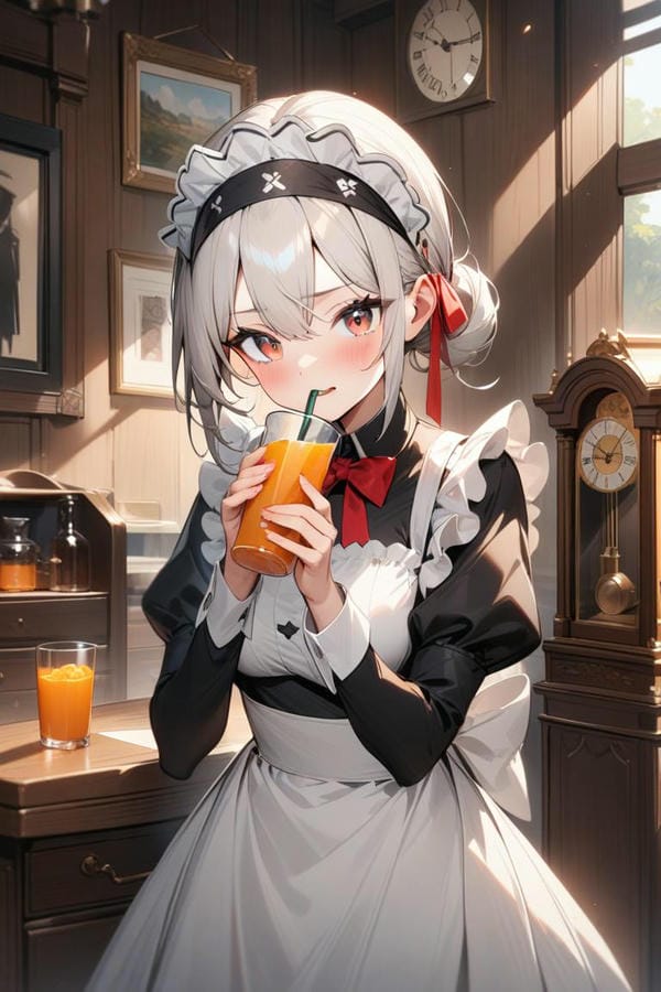 ảnh anime hầu gái 4