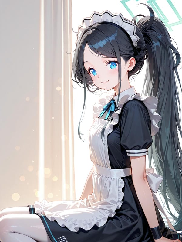 ảnh anime hầu gái 9