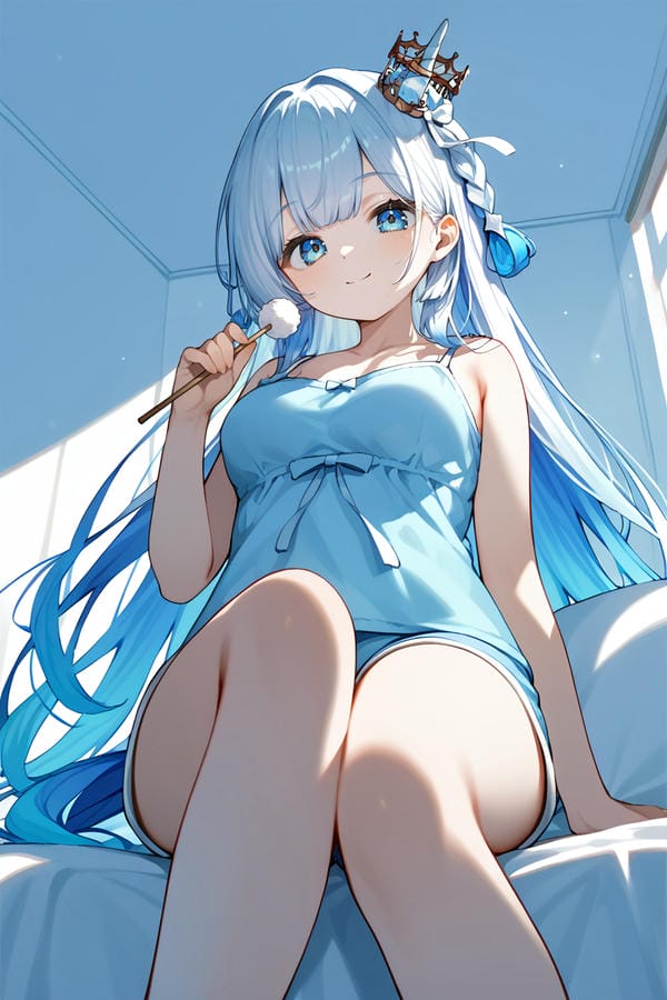 ảnh anime màu xanh dương 10