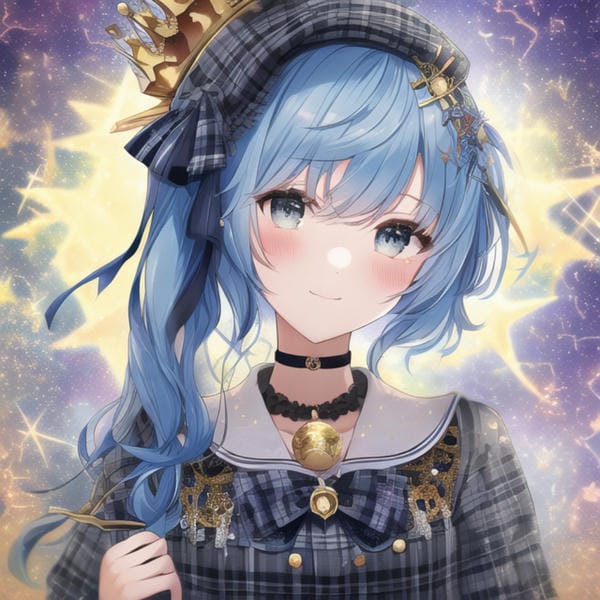 ảnh anime màu xanh dương 12