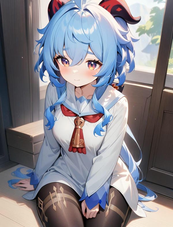 ảnh anime màu xanh dương 4