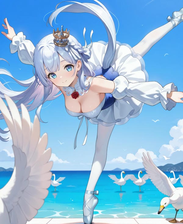 ảnh anime màu xanh dương 8