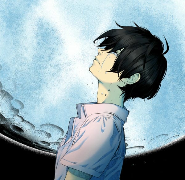 ảnh anime nam buồn 12