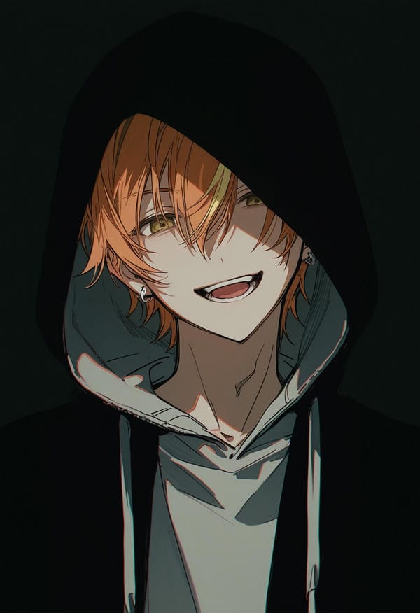 ảnh anime nam buồn 19