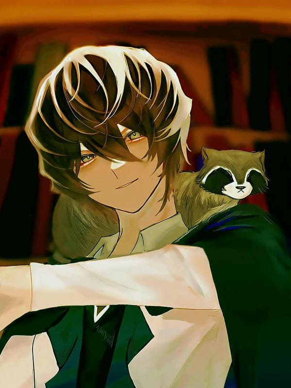 ảnh anime nam buồn 20