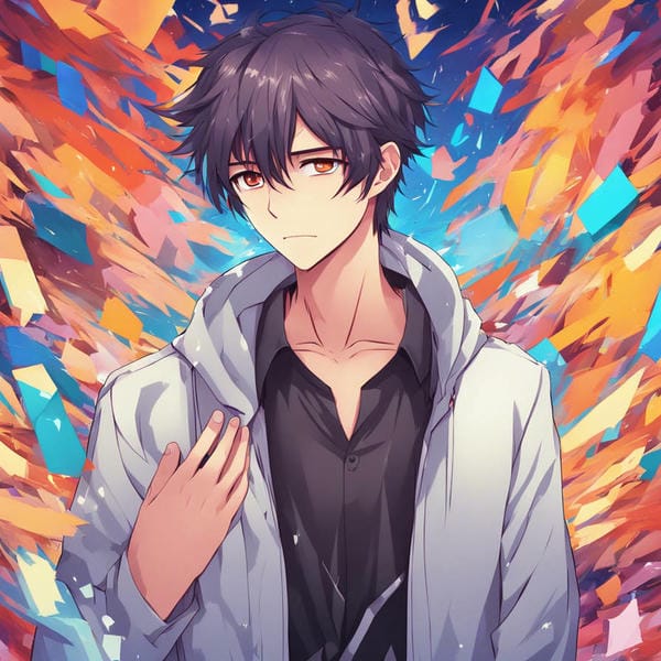 ảnh anime nam buồn 25