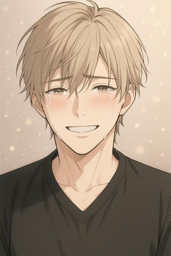 ảnh anime nam buồn 8