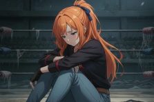 Sưu tầm 199+ ảnh anime nữ buồn đẹp khiến con tim thổn thức