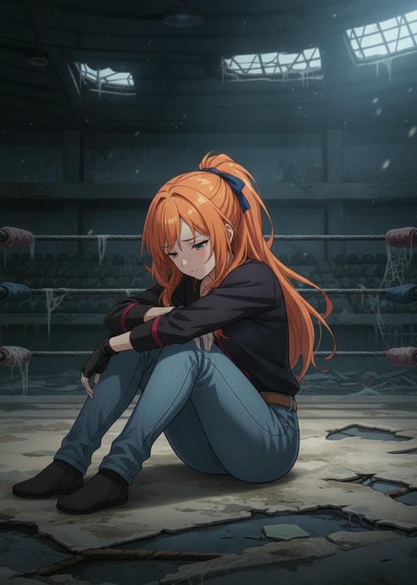 ảnh anime nữ buồn 1