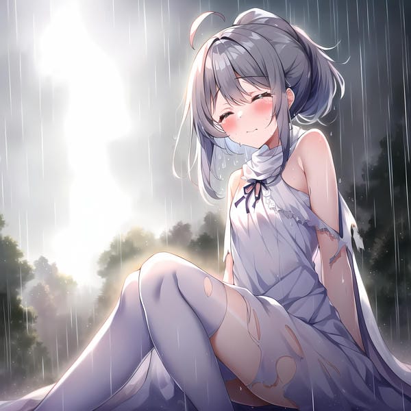 ảnh anime nữ buồn 13