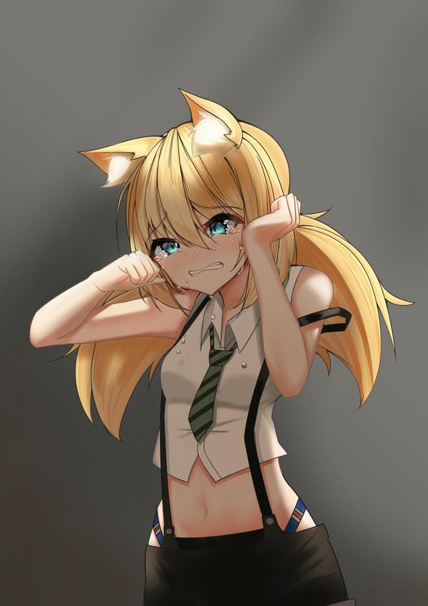 ảnh anime nữ buồn 17