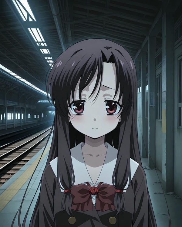 ảnh anime nữ buồn 21