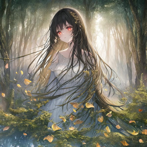 ảnh anime nữ buồn 23