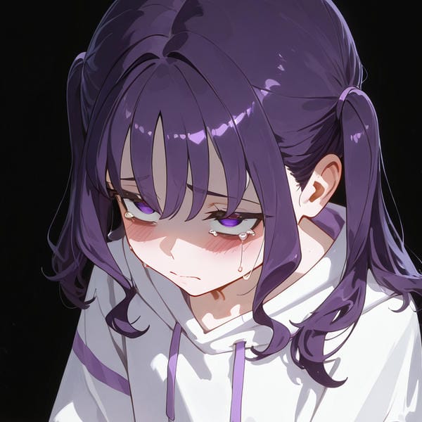 ảnh anime nữ buồn 6