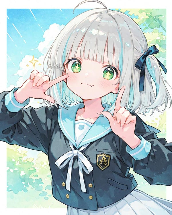 ảnh anime nữ cute 11