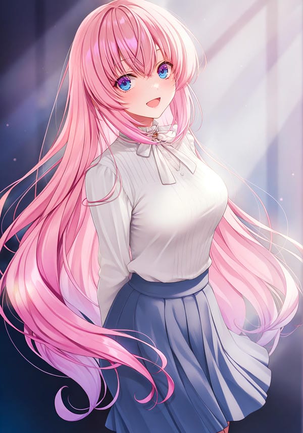 ảnh anime nữ cute 8