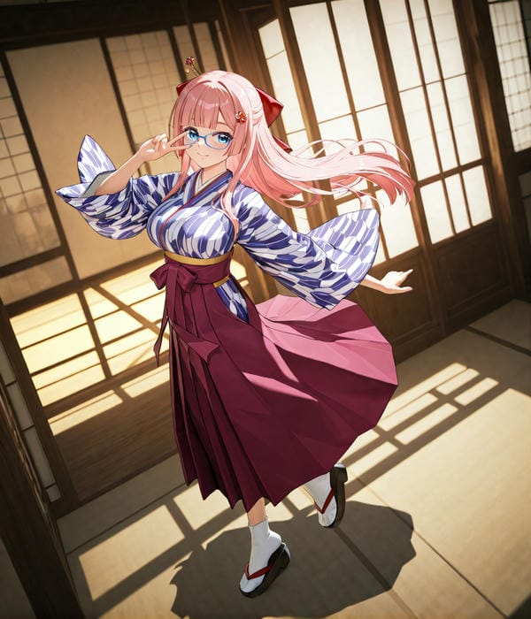 ảnh anime nữ tóc hồng 12