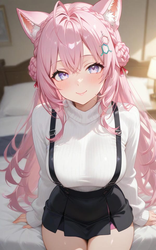 ảnh anime nữ tóc hồng 17