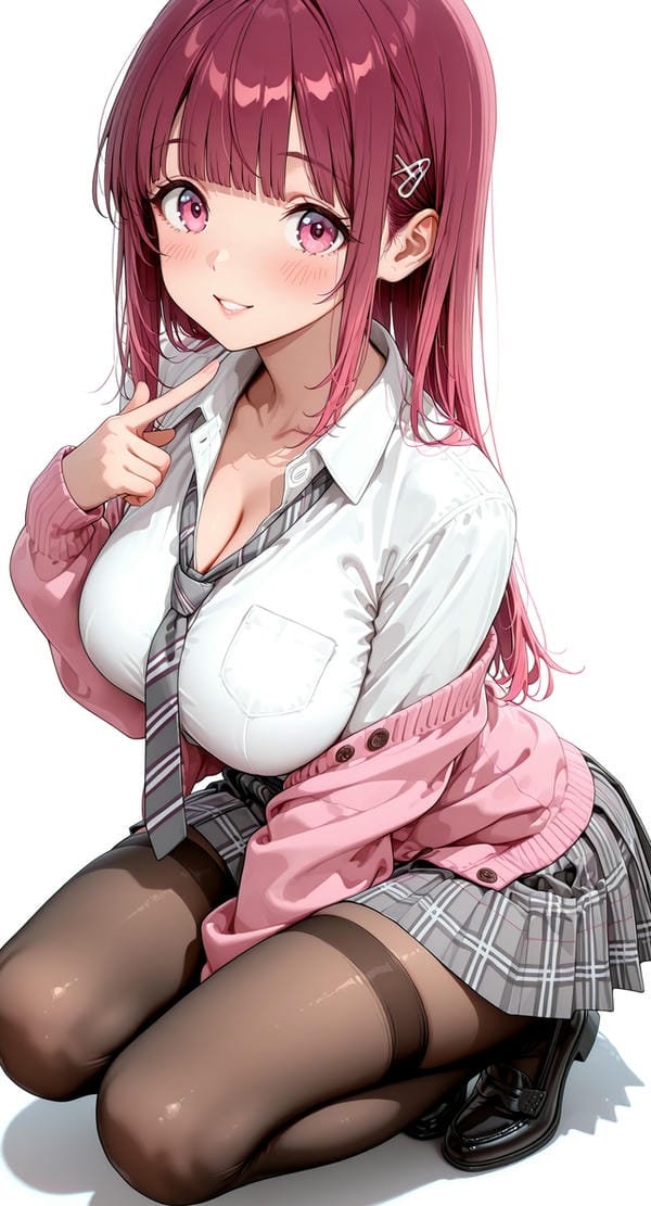 ảnh anime nữ tóc hồng 5