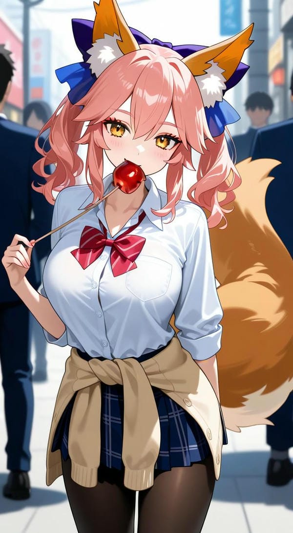 ảnh anime nữ tóc hồng 6