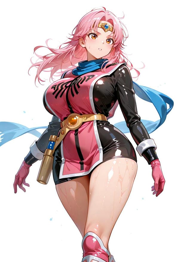 ảnh anime nữ tóc hồng 7