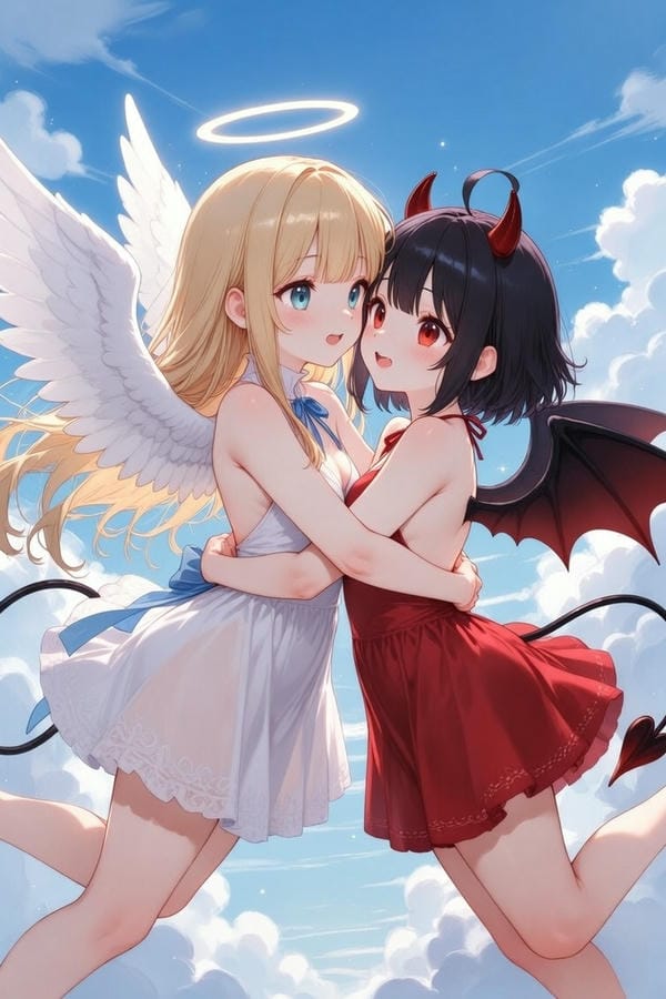 ảnh anime thiên thần 1