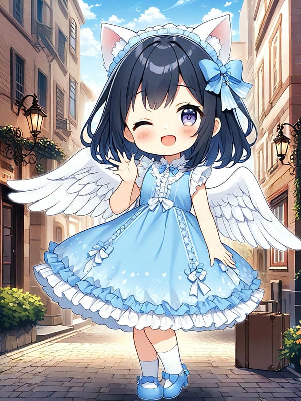 ảnh anime thiên thần 10