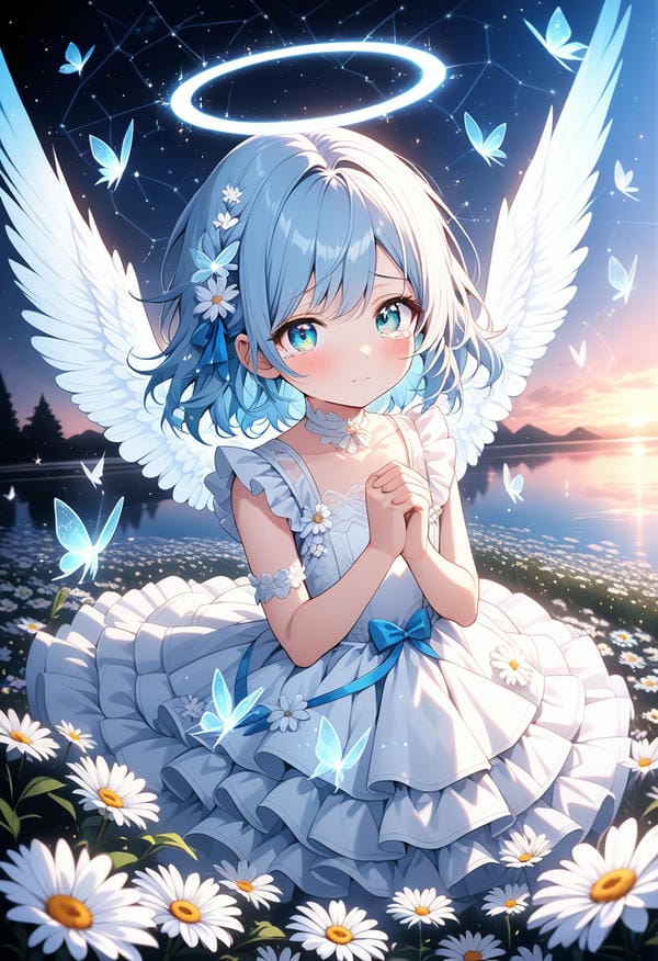 ảnh anime thiên thần 16