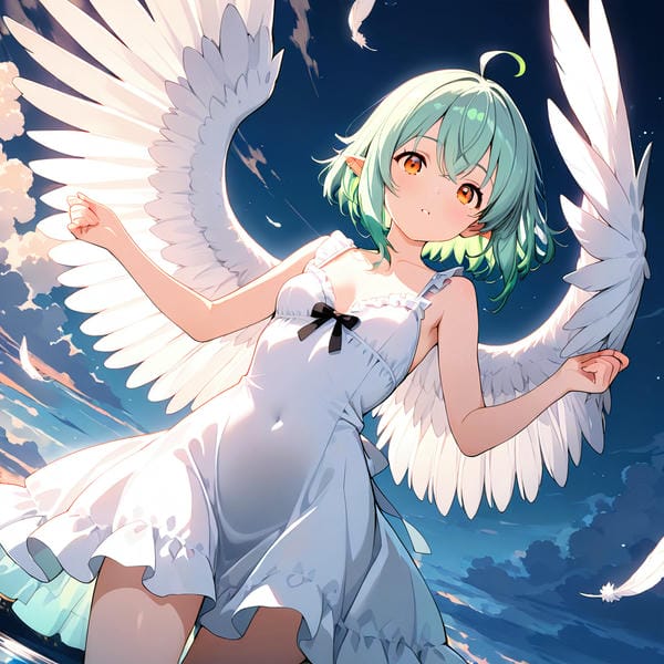 ảnh anime thiên thần 22