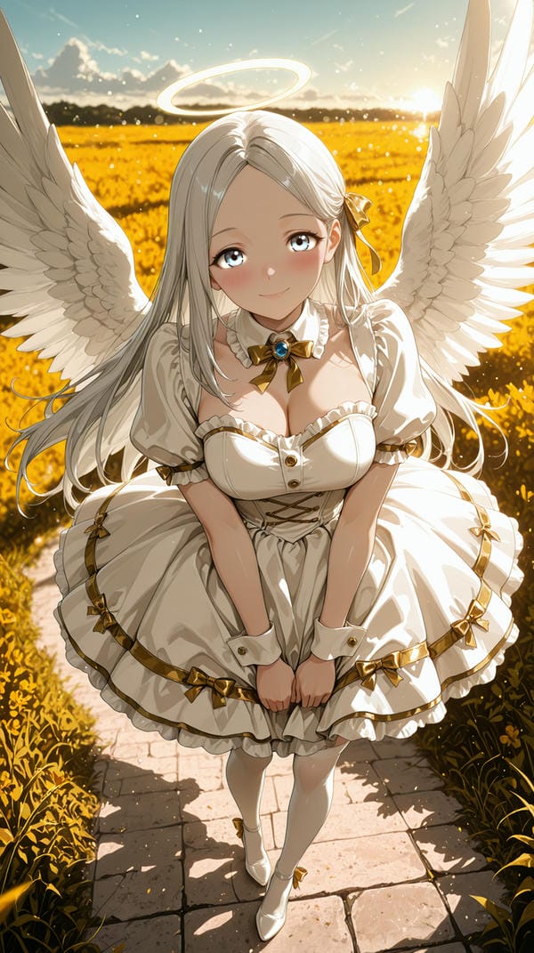 ảnh anime thiên thần 23