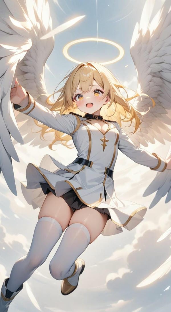 ảnh anime thiên thần 6