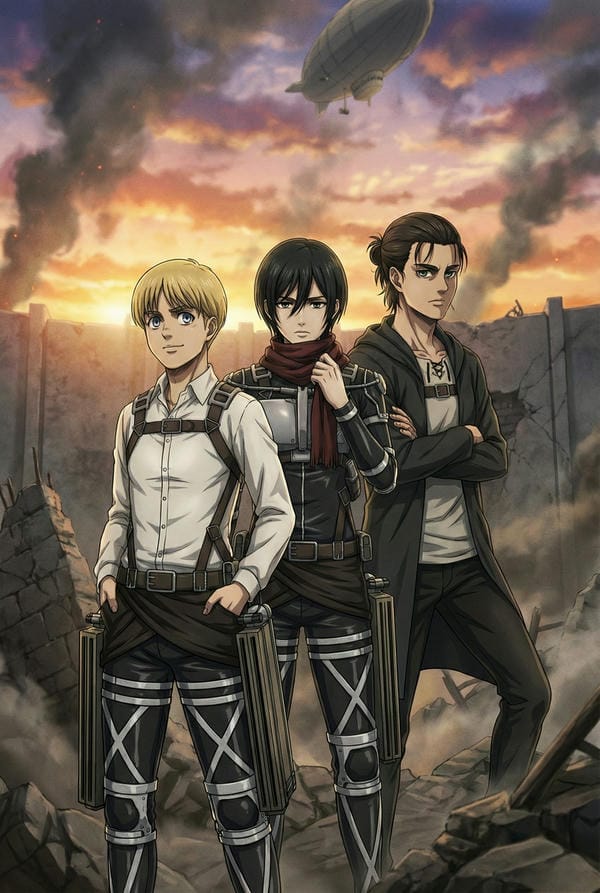 ảnh attack on titan 13