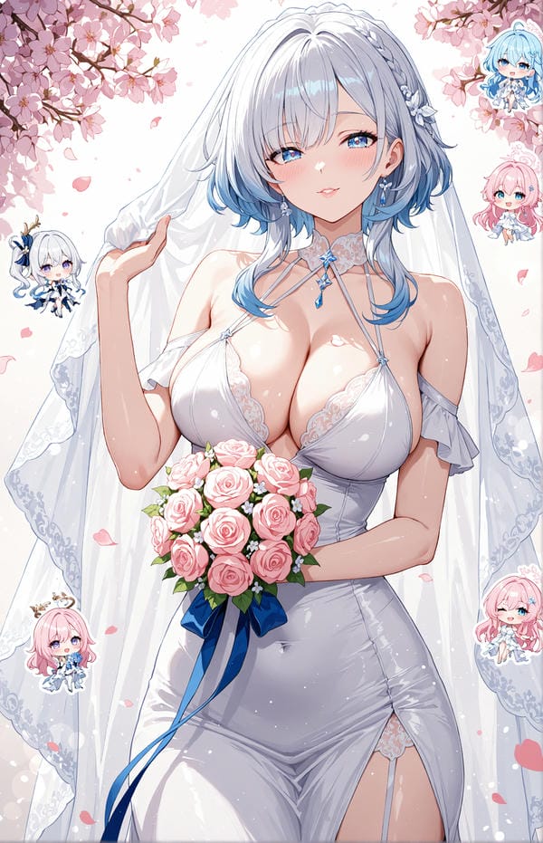 ảnh cưới anime 17