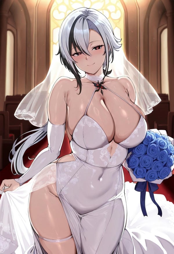 ảnh cưới anime 25