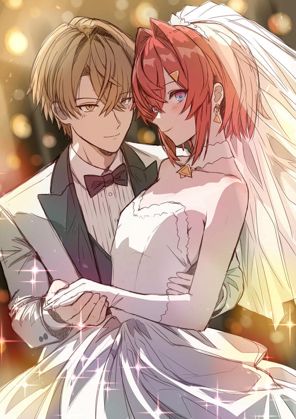 ảnh cưới anime 28