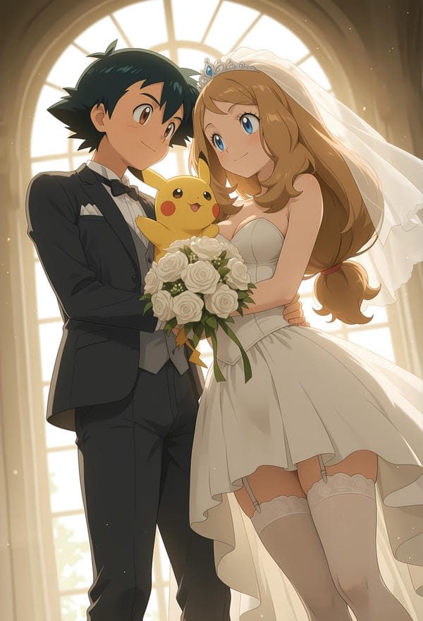 ảnh cưới anime 30