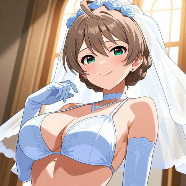 ảnh cưới anime 5