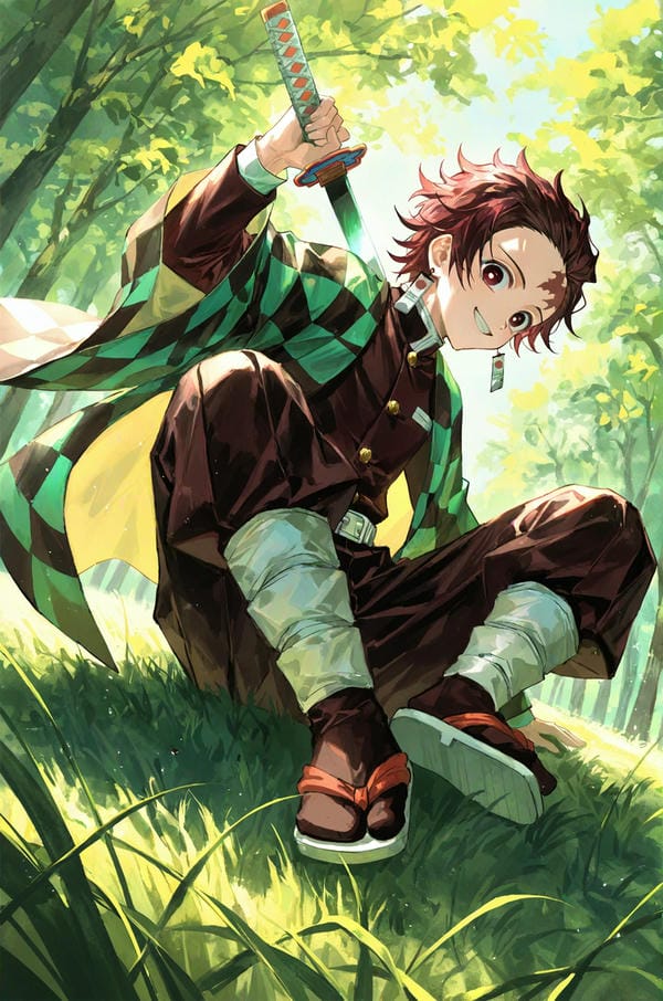 ảnh tanjiro cute 26