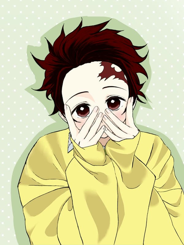 ảnh tanjiro cute 8