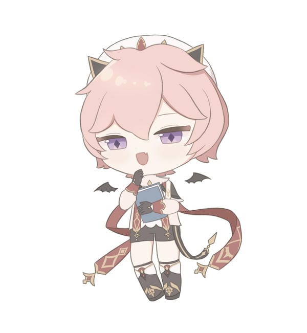 anime chibi màu hồng 15