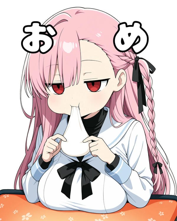 anime chibi màu hồng 23