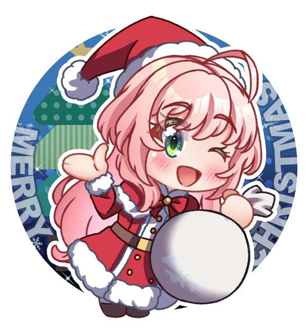 anime chibi màu hồng 27