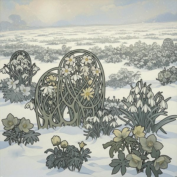 cánh đồng hoa anime 1