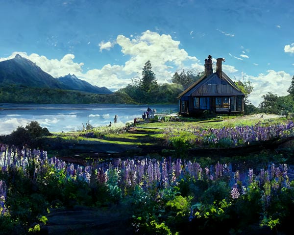 cánh đồng hoa anime 25